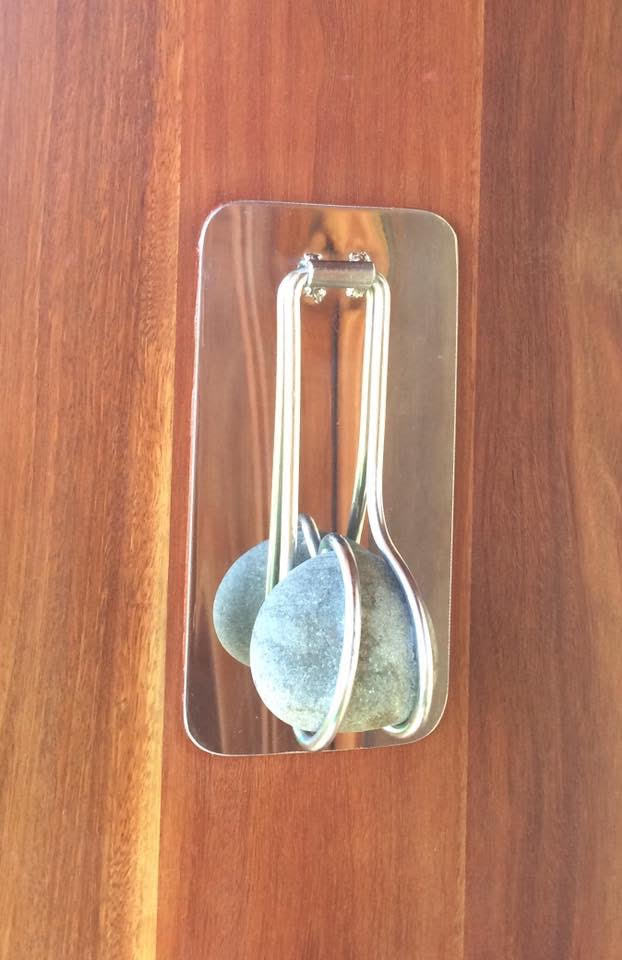 stainless door knocker